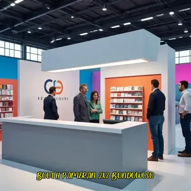 Booth Pameran 2x2 Bondowoso